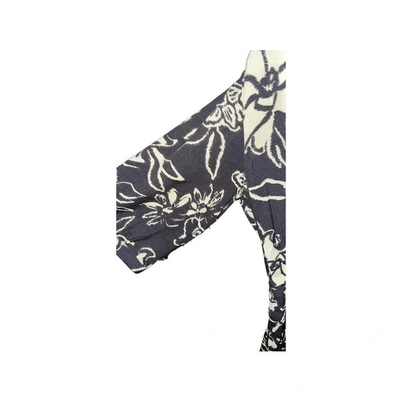 ba&sh Soma Mini Dress Black Ivory Size 0 - Picture 7 of 12